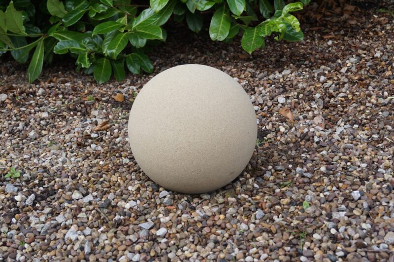 Cast stone ball 228mm
