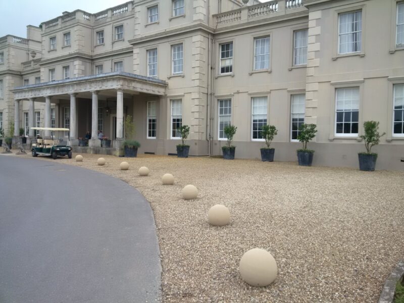Cast stone ball 380mm