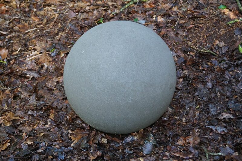 Cast stone ball 650mm