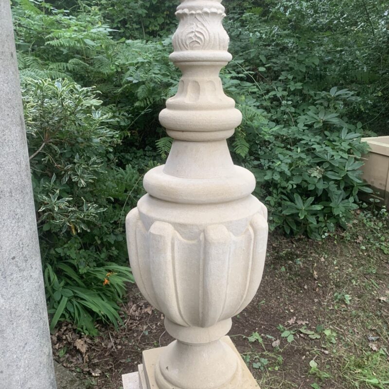 Stone Finial - Melville House