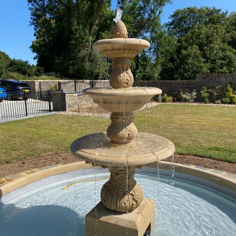 Central Three Tier Fountain