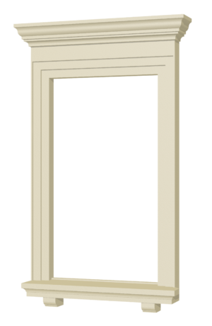 cast stone window surround decorative ascot
