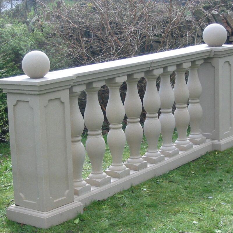 960mm cast stone balustrade