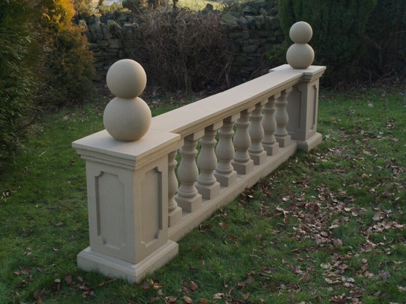 665mm cast stone balustrade