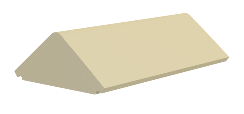 Cast stone coping stones C240W
