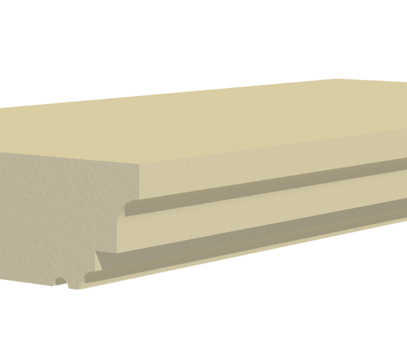 Cast stone coping stones C250DF