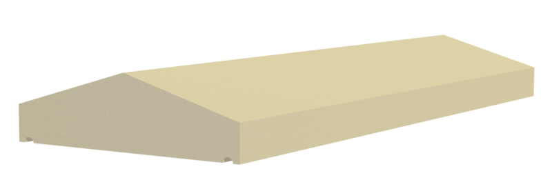 Cast stone coping stones C250TW