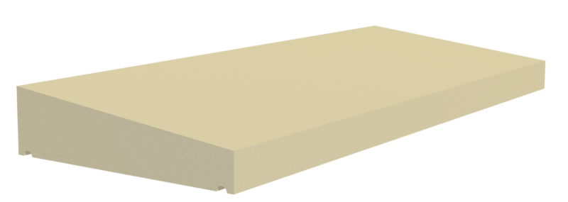 Cast stone coping stones C250W