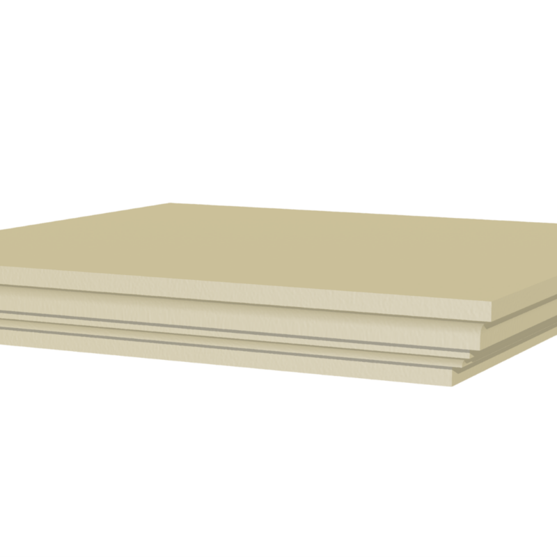 Cast stone pier cap 820mm 3D rendering