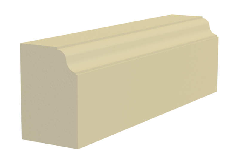 Cast Stone Plinth Course P30 3D rendering