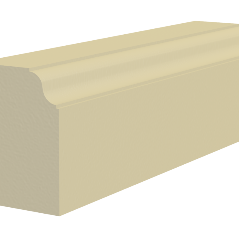 Cast Stone Plinth Course P30 3D rendering