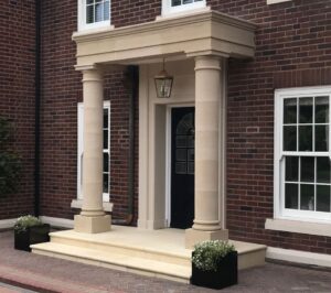 Cast Stone Portico Large Porch