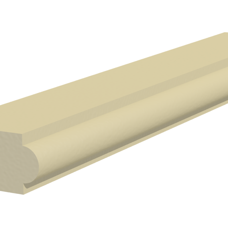 Cast Stone String Course S21-65mm 3D rendering