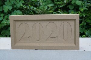 Date Stone Plaque
